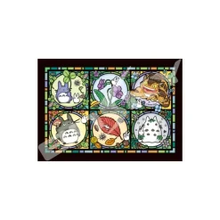 Jigsaw Puzzle*Maison Ghibli Stained glass Puzzle 208P All seasons - My Neighbor Totoro