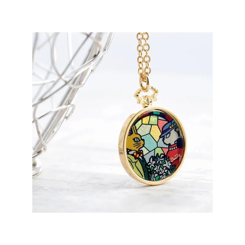 Jewellery*Maison Ghibli STAINED GLASS SERIES - PENDANT LOUISE & BARON-WHISPER OF THE HEART