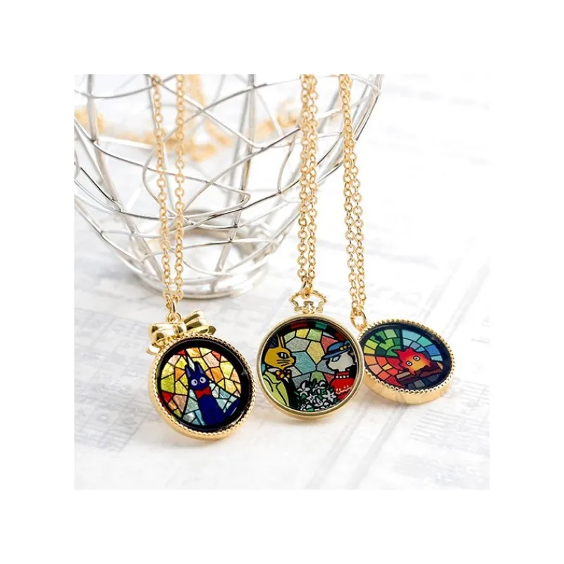 Jewellery*Maison Ghibli STAINED GLASS SERIES - PENDANT LOUISE & BARON-WHISPER OF THE HEART