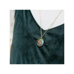 Jewellery*Maison Ghibli STAINED GLASS SERIES - PENDANT CALCIFER-HOWL'S MOVING CASTLE