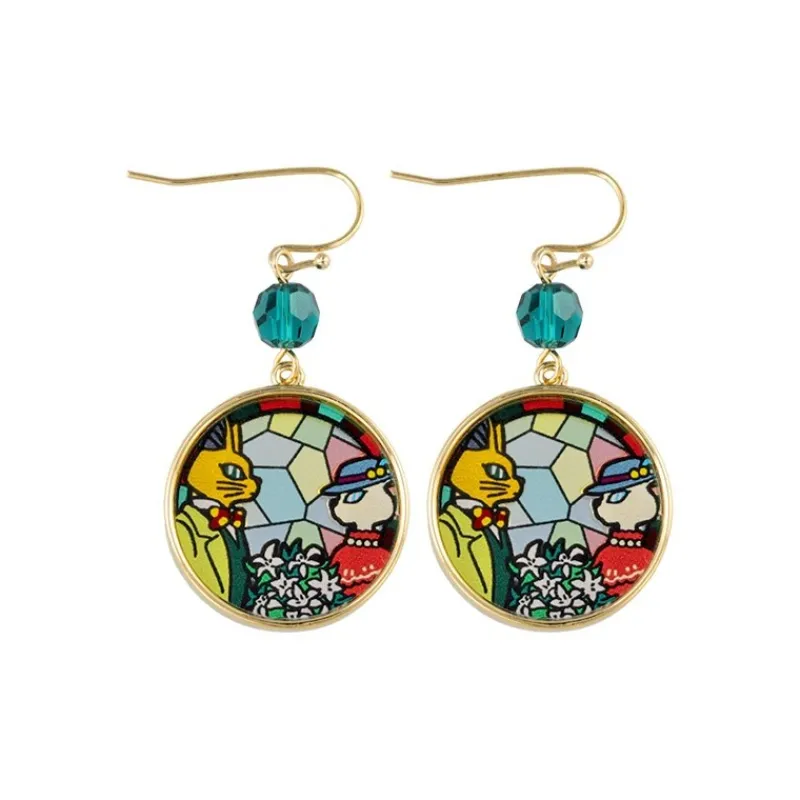 Jewellery*Maison Ghibli Stained Glass Series - Pierced Earrings - Whisper of the Heart
