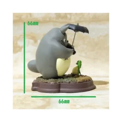 Statues*Maison Ghibli Statue Collection Stop Motion Totoro Grey Dondoko Pose 8 - My Neighbor Totoro