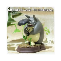 Statues*Maison Ghibli Statue Collection Stop Motion Totoro Grey Dondoko Pose 10 - My Neighbor Totoro