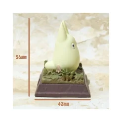 Statues*Maison Ghibli Statue Collection Stop Motion Totoro White Race Pose 4 - My Neighbor Totoro