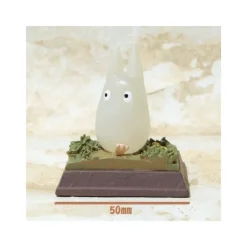 Statues*Maison Ghibli Statue Collection Stop Motion Totoro White Race Pose 7 - My Neighbor Totoro