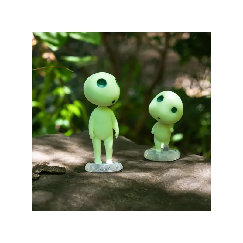 Statues*Maison Ghibli Statue standing Kodama - Princess Mononoke