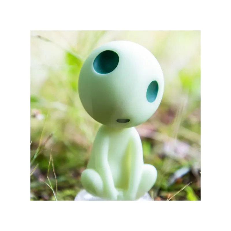 Statues*Maison Ghibli Statue steated Kodama - Princess Mononoke