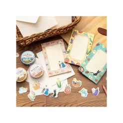 Small Equipment*Maison Ghibli Sticker set Break Time Flowers - Howl's Moving Castle