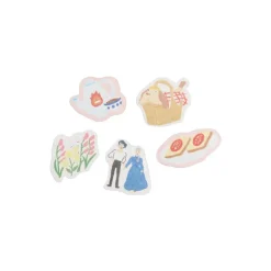 Small Equipment*Maison Ghibli Sticker set Break Time Flowers - Howl's Moving Castle