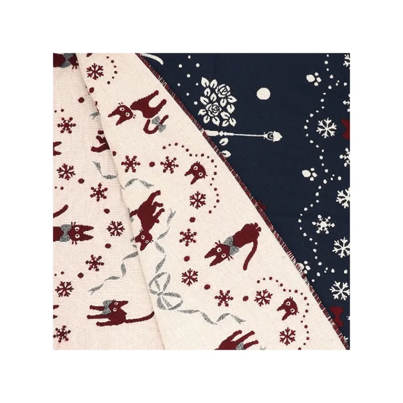 Outfits*Maison Ghibli STOLE WITH BUTTON KIKI SNOWING CITY - KIKI’S DELIVERY SERVICE