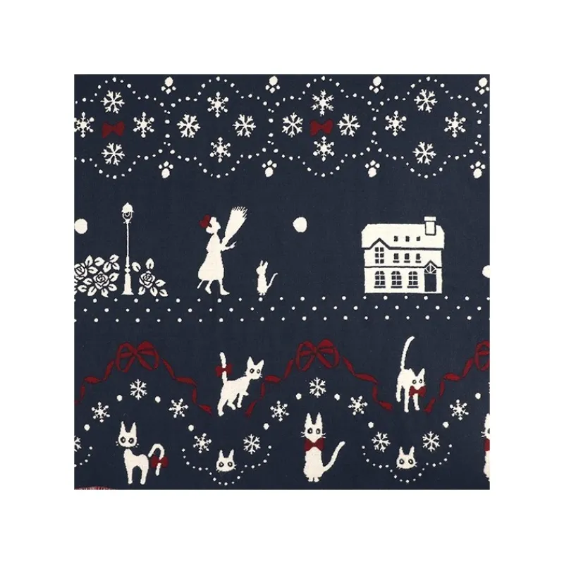 Outfits*Maison Ghibli STOLE WITH BUTTON KIKI SNOWING CITY - KIKI’S DELIVERY SERVICE