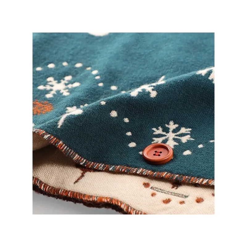 Outfits*Maison Ghibli STOLE WITH BUTTON WALKING IN SNOW - MY NEIGHBOR TOTORO