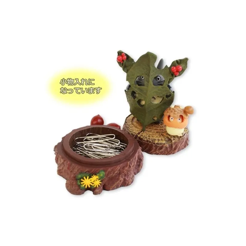 Jewellery Boxes*Maison Ghibli STORAGE BOX TOTORO WITH LEAF MASK