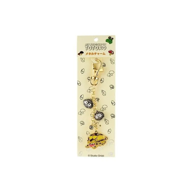 Straps*Maison Ghibli STRAP PENDANT CAT BUS AND SOOT SPRITE- MY NEIGHBOR TOTORO