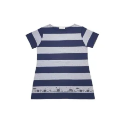 Outfits*Maison Ghibli STRIPED TUNIC TOP KIKI KORIKO TOWN BLACK×WHITE - KIKI'S DELIVERY SERVICE