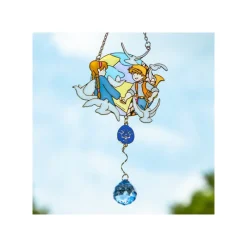 Décoration*Maison Ghibli Sun catcher Stained glass Sheeta & Pazu - Castle in the Sky
