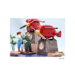 Décoration*Maison Ghibli TABLE CLOCK FIO PICCOLO SAVOIA LATE MODEL - PORCO ROSSO