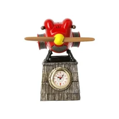 Décoration*Maison Ghibli TABLE CLOCK MARCO SAVOIA TRIAL MODEL - PORCO ROSSO