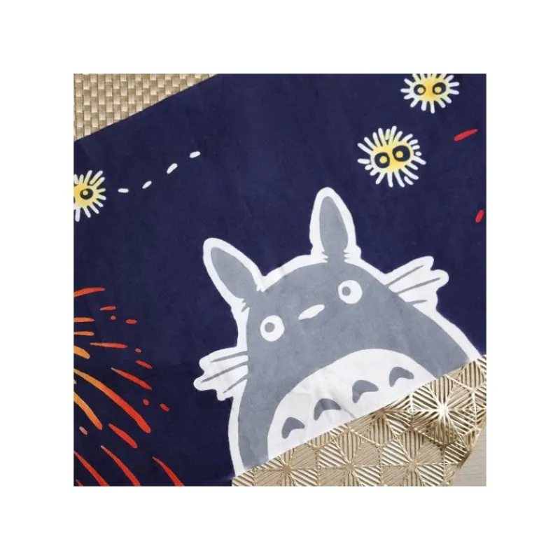 Household Linen*Maison Ghibli Tenugui Big Totoro Fireworks - My Neighbor Totoro