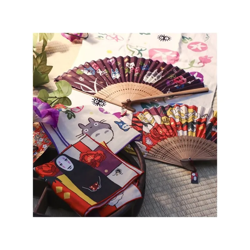 Outfits*Maison Ghibli Tenugui Morning glory & firefly - My Neighbor Totoro