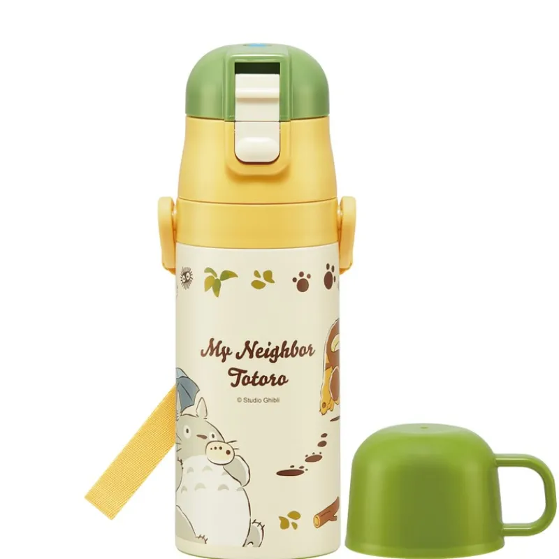 Kitchenware*Maison Ghibli Thermos Bottle double opening Totoro & Catbus - My Neighbor Totoro
