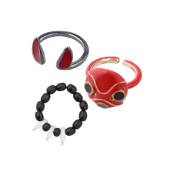 Jewellery*Maison Ghibli Three Ring Set San’s mask - Princess Mononoke