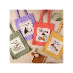 Bags*Maison Ghibli Tote bag Calcifer & Heen - Howl's Moving Castle
