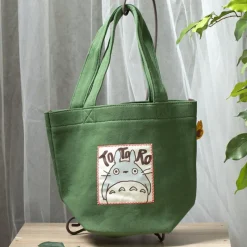 Bags*Maison Ghibli Tote bag Totoro Autumn Green - My Neighbor Totoro