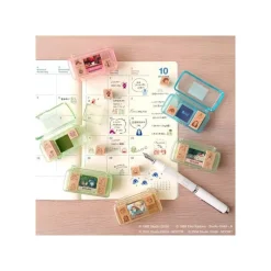 Small Equipment*Maison Ghibli Totoro & Catbus Mini Stamp Set Green - My Neighbor Totoro