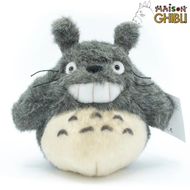 Classic Plush*Maison Ghibli Totoro Backpack Clip Grey - My Neighbor Totoro