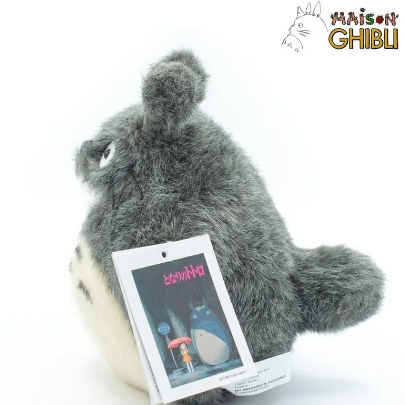 Classic Plush*Maison Ghibli Totoro Backpack Clip Grey - My Neighbor Totoro