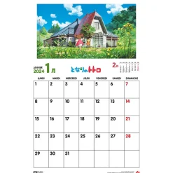 Schedule Diaries And Calendars*Maison Ghibli Totoro calendar 2024 - EN