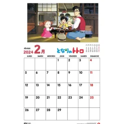 Schedule Diaries And Calendars*Maison Ghibli Totoro calendar 2024 - EN