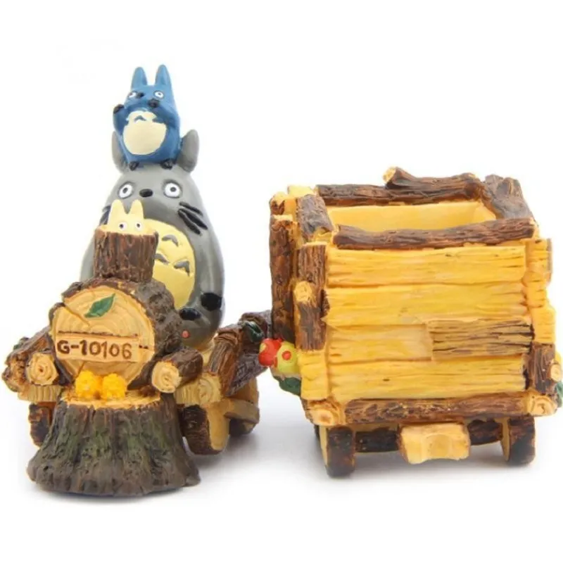 Décoration*Maison Ghibli TOTORO TRAIN FLOWER BUCKET - MY NEIGBOUR TOTORO