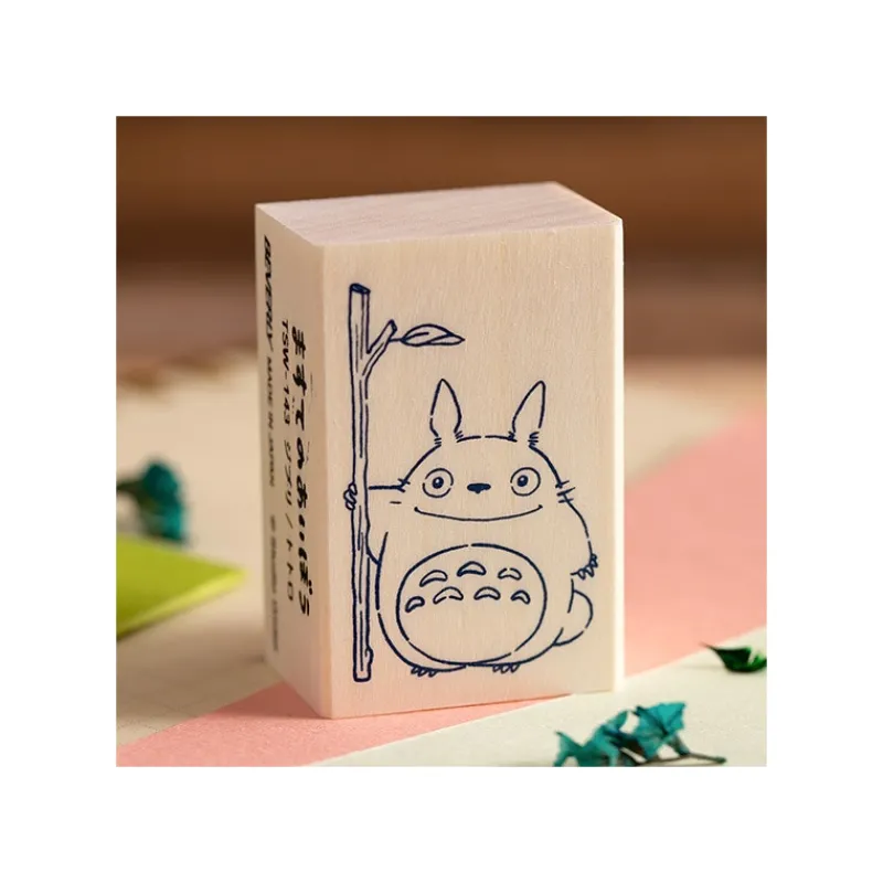Small Equipment*Maison Ghibli Totoro Wood stamp - My Neighbor Totoro