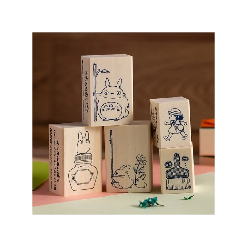 Small Equipment*Maison Ghibli Totoro Wood stamp - My Neighbor Totoro