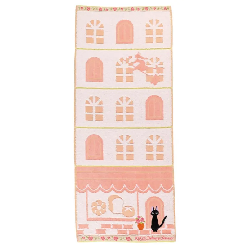 Household Linen*Maison Ghibli Towel Jiji Street corner 34x80 cm - Kiki's Delivery Service