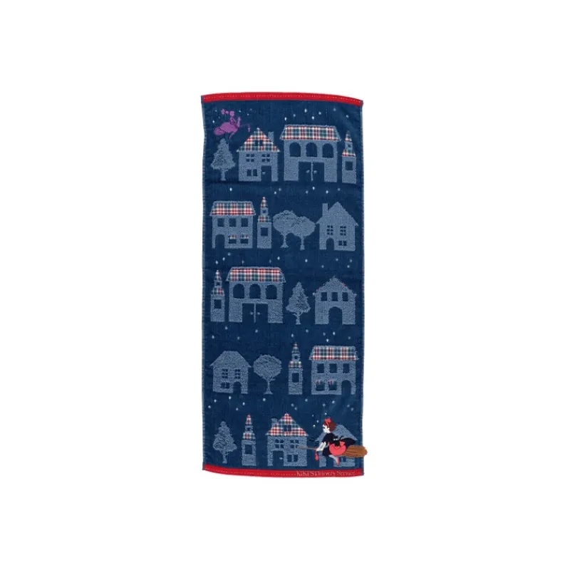 Household Linen*Maison Ghibli Towel The Night of Departure 34x80 cm - Kiki's Delivery Service