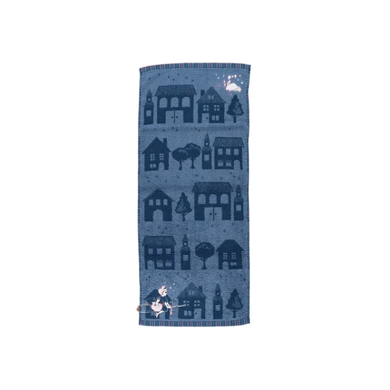 Household Linen*Maison Ghibli Towel The Night of Departure 34x80 cm - Kiki's Delivery Service