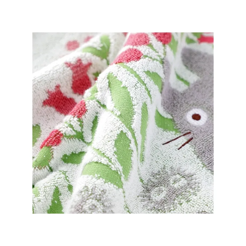 Household Linen*Maison Ghibli Towel Totoro Wild flowers 34x80 cm - My Neighbor Totoro