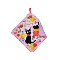 Household Linen*Maison Ghibli Towel with hanger Jiji Fruit jams - Kiki's Delivery Service