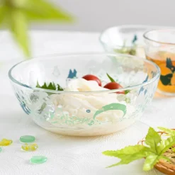 Kitchenware*Maison Ghibli Transparent bowl 17cm Chasing acorns - My Neighbor Totoro