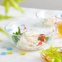 Kitchenware*Maison Ghibli Transparent bowl 17cm Ponyo under the sea - Ponyo on the Cliff