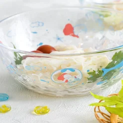 Kitchenware*Maison Ghibli Transparent bowl 17cm Ponyo under the sea - Ponyo on the Cliff