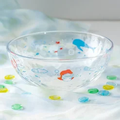 Kitchenware*Maison Ghibli Transparent bowl 17cm Ponyo under the sea - Ponyo on the Cliff