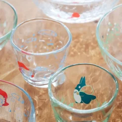 Kitchenware*Maison Ghibli Transparent Glass Chasing acorns - My Neighbor Totoro
