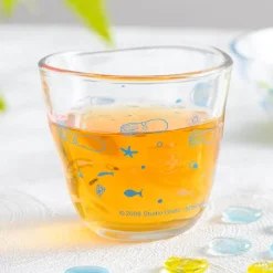 Kitchenware*Maison Ghibli Transparent Glass Ponyo under the sea - Ponyo on the Cliff