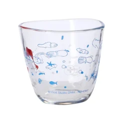 Kitchenware*Maison Ghibli Transparent Glass Ponyo under the sea - Ponyo on the Cliff