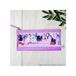 Storage*Maison Ghibli Transparent Pencase Purple - Kiki's Delivery Service