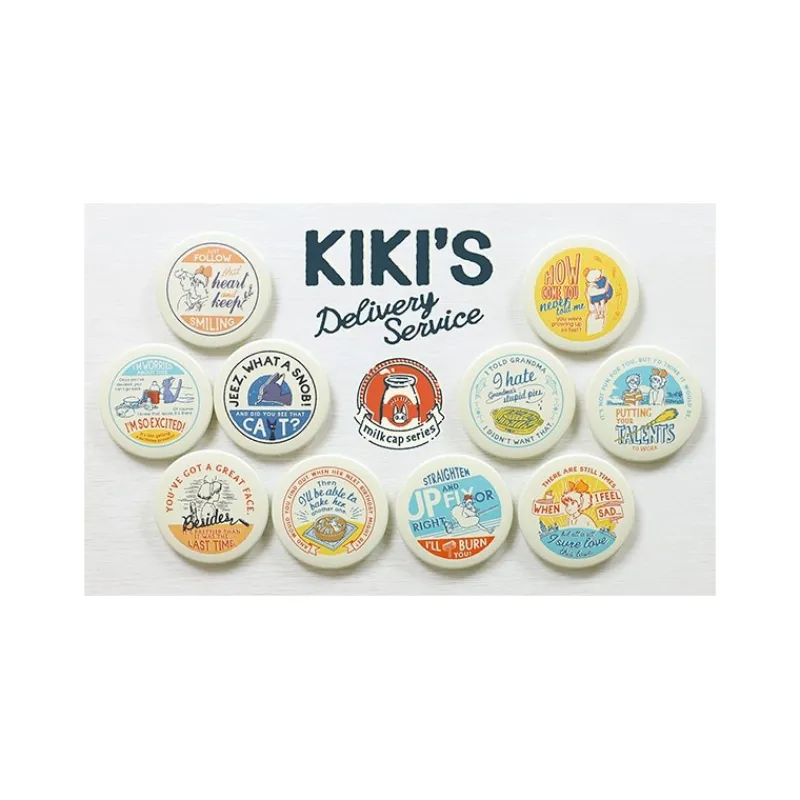 Badges*Maison Ghibli Vintage Badge Collection 10 PCS - Kiki's Delivery Service